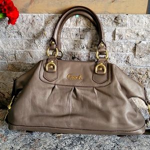 Coach Bronze Ashley soho bag